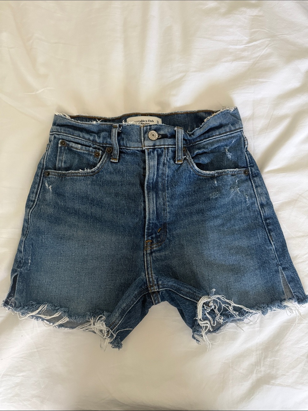 Abercrombie & Fitch Mom Cutoff Shorts